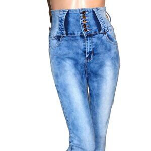 Mitzi Michel High Waist Skinny Jeans 13